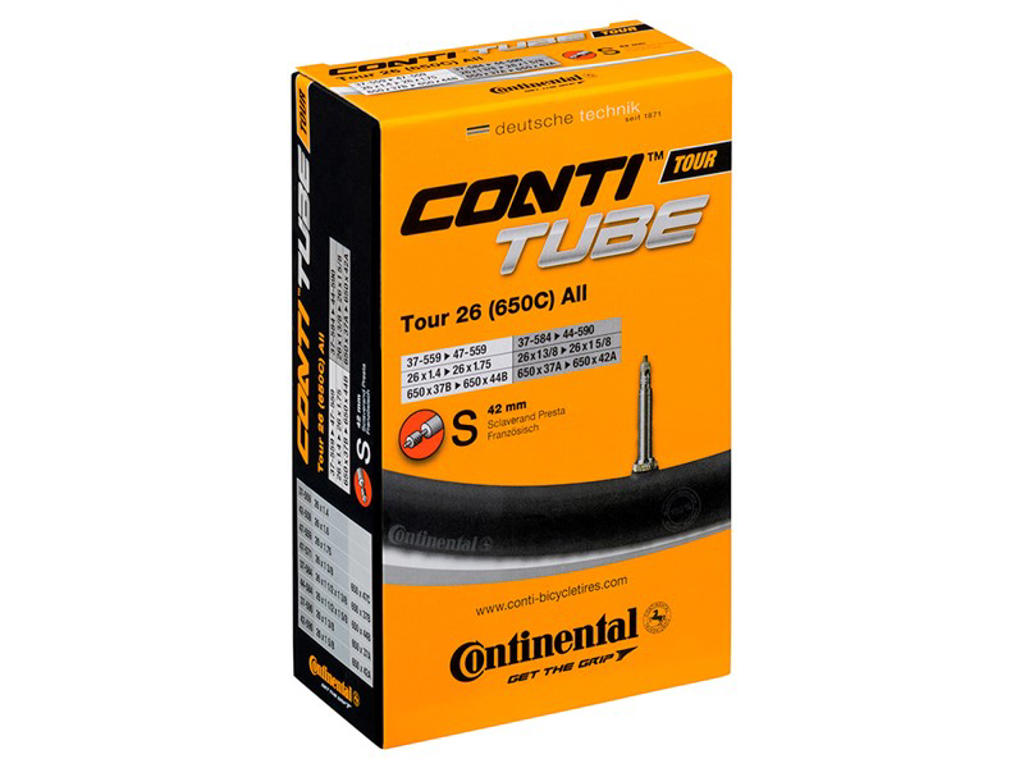 Continental Tour 26 All - Cykelslange - Str. 26x1,5-1,9 (37-47x559)/(44-590) 