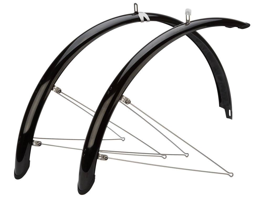 Connect skærmsæt - 700c - 45 mm. - Sort 