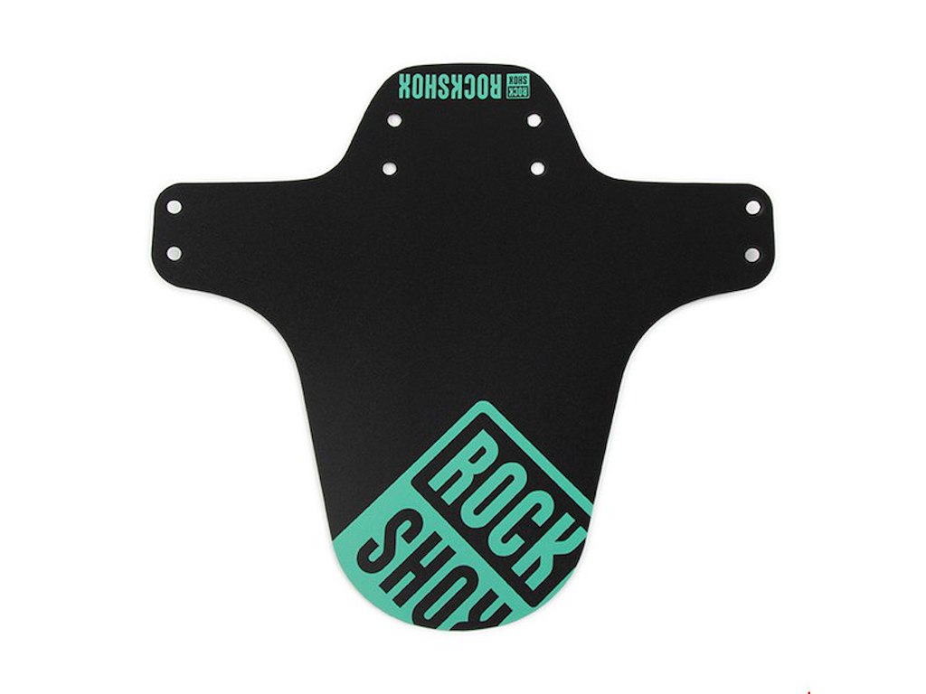 RockShox Mudguard til Rock Shox forgafler Sort/Mintgrøn RockShox Mudguard til Rock Shox forgafler Sort/Mintgrøn