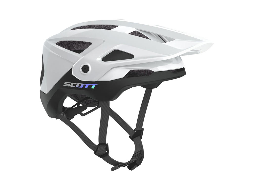 SCOTT Stego Plus - Cykelhjelm - White Glossy/Black - Str. 51-55 cm