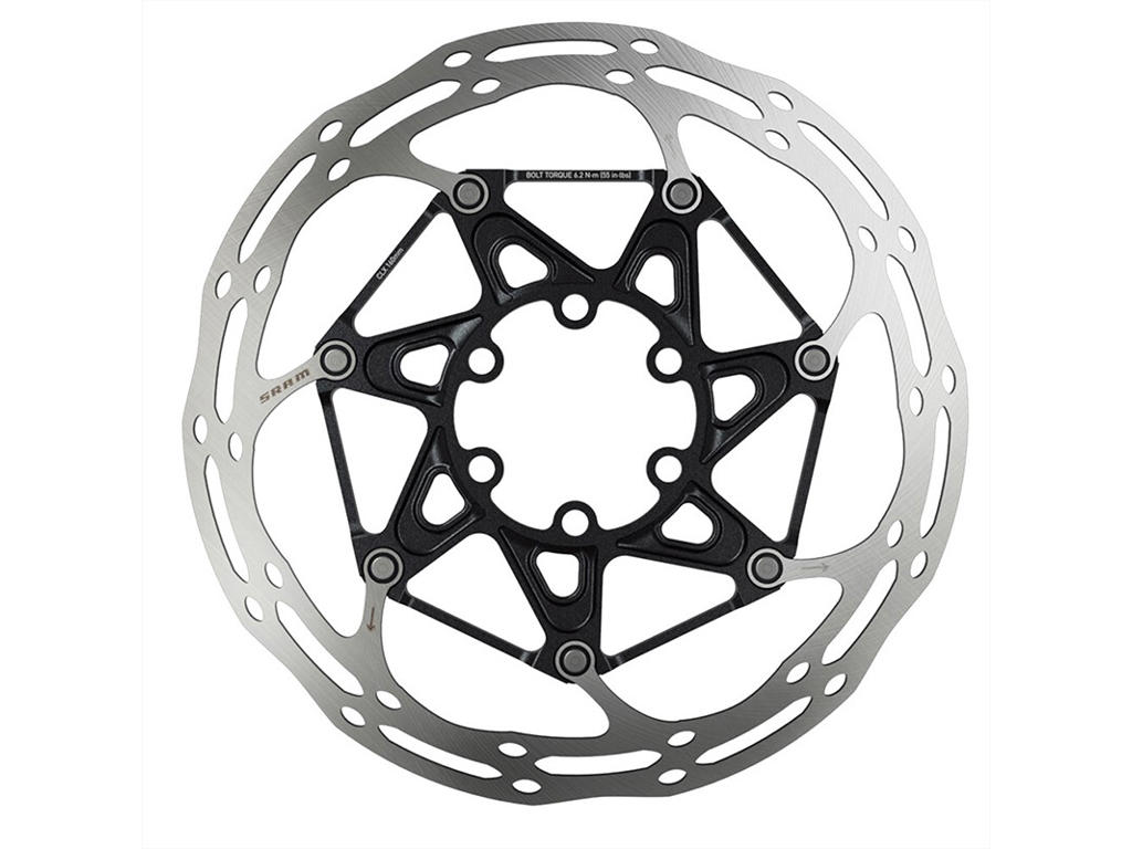 Sram Centerline X - Rotor 140-180 mm Rounded - 6 bolte i titanium
