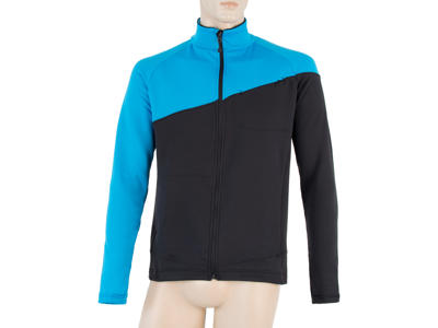 Sensor Tecnostretch FZ Jacket - Fleecejakke - Herre - Blå/Sort