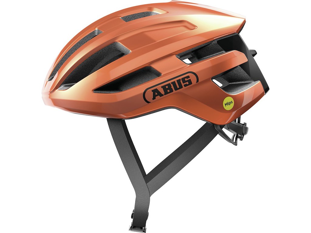 Abus Powerdome Mips Cykelhjelm Goldfish Orange (Hjelmstørrelse: 57-61 cm)