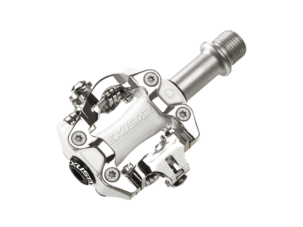 Exustar E-PM213 SPD Pedaler Hvid