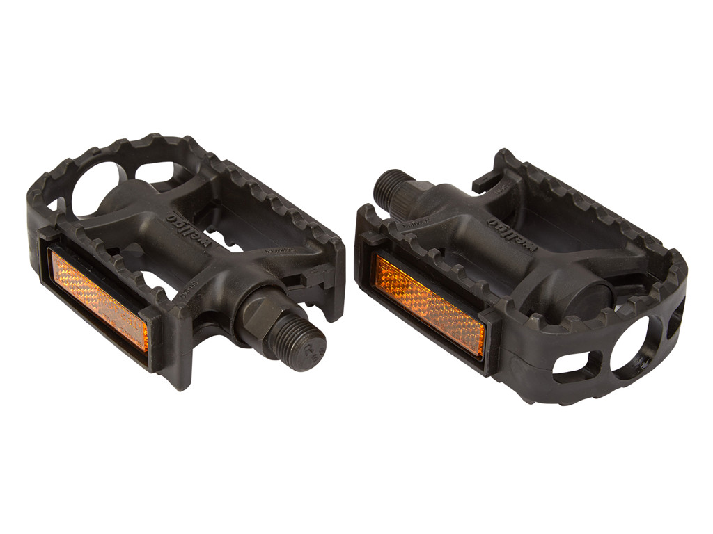 Bike Attitude - Pedal til MTB - 9/16" - Plast - Sort