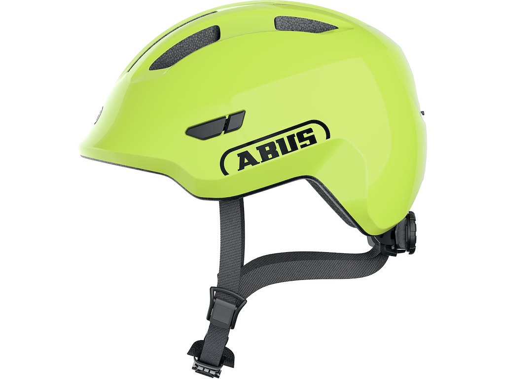 Abus Smiley 3.0 Cykelhjelm til Børn Shiny Yellow (Hjelmstørrelse: 50-55 cm)
