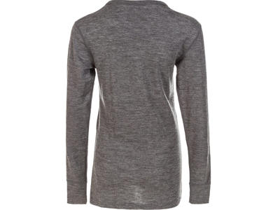 Whistler Melroy - Bluse m. merinould - Lange ærmer - Dame - Grå/Sort