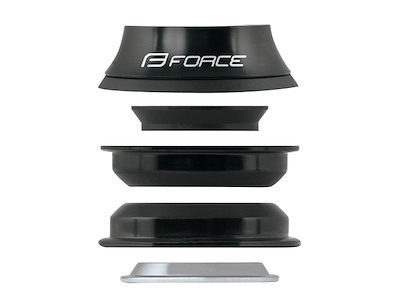 FORCE Styrfittings 1 1/8" 44 mm i top og bund 15 mm top