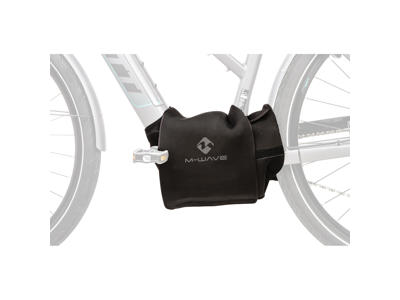M-Wave E-Protect Center - Beskyttelsescover - Til Elcykel centermotor - Neopren - Sort