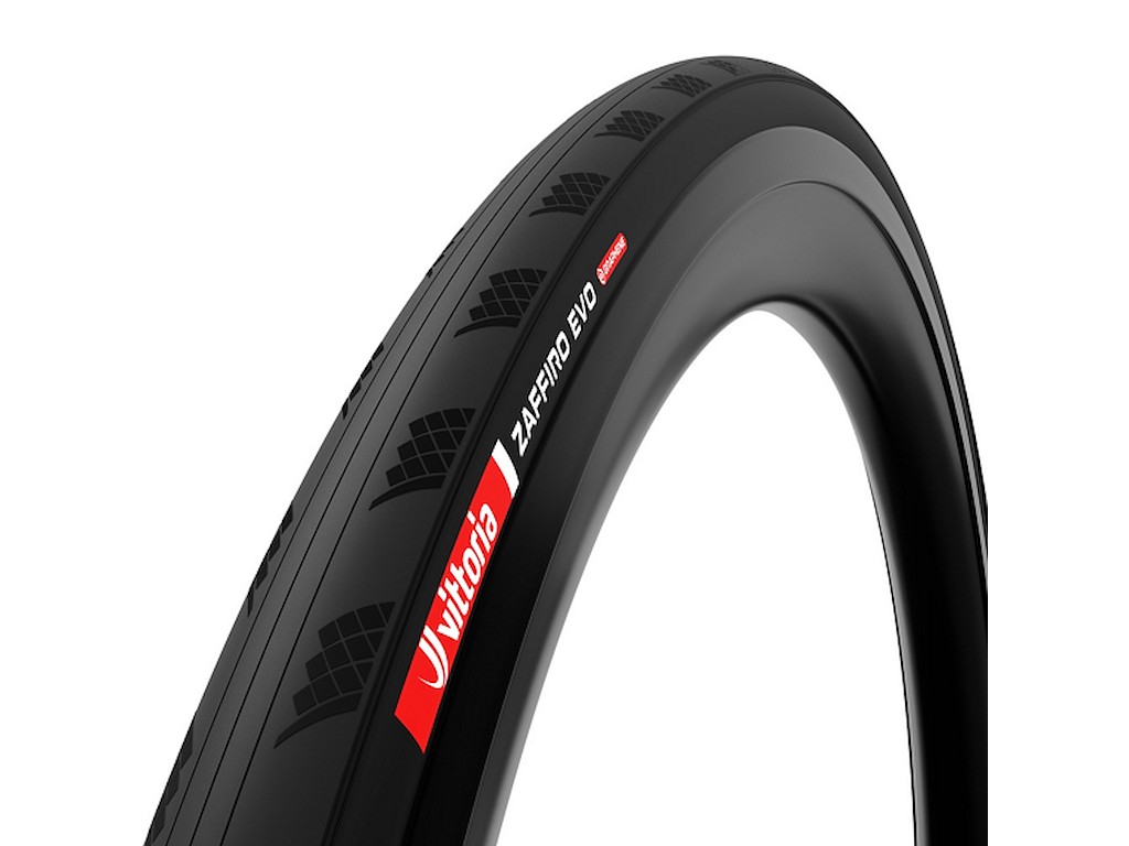 Vittoria Zaffiro EVO Tube Road foldedæk 700x25c (25-622) Sort