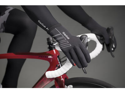 GripGrab Neoprene - Neopren cykelhandske - Sort