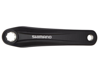 Shimano Alivio - Pedalarm venstre - Sort - Til Octalink krankaksel 