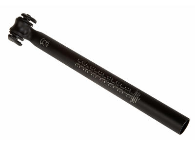 PRO LT Sadelpind Aluminium - 20mm offset - 400mm lang