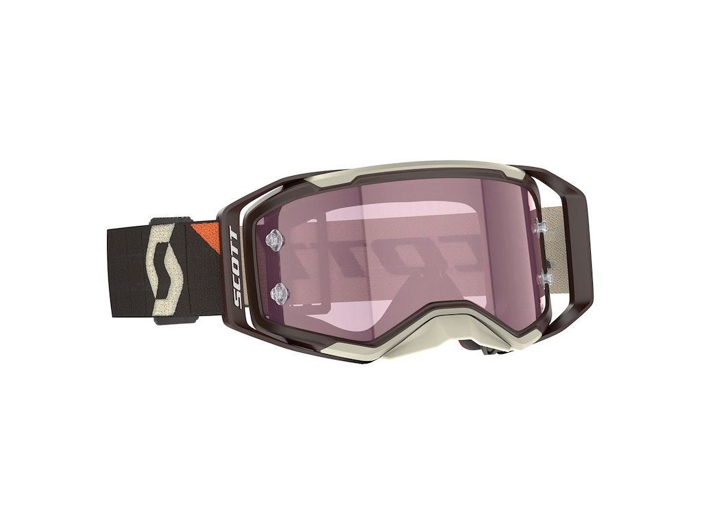 SCOTT SCO Goggle Prospect 2.0 Amp deep brown/beige/rose works