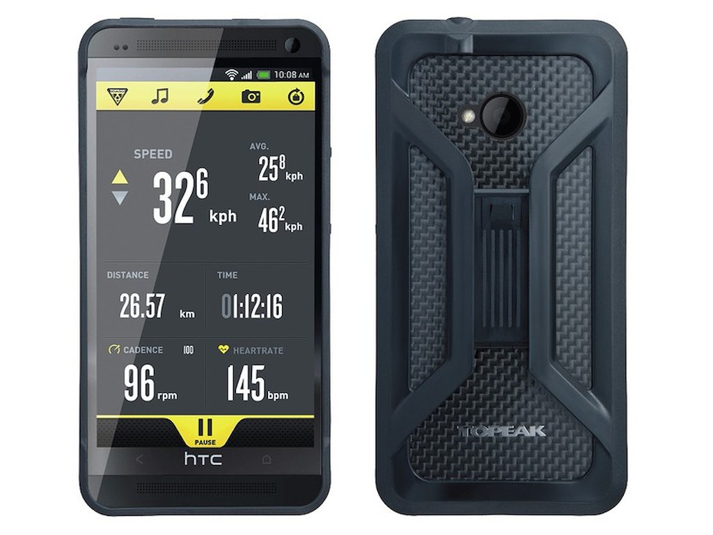 Topeak Ridecase til New HTC One, Sort