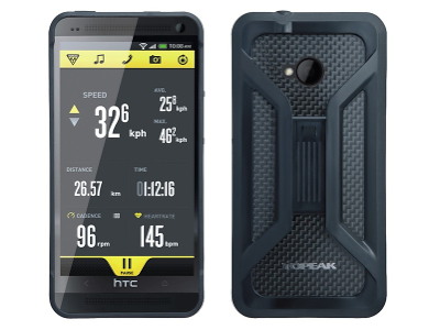Topeak Ridecase til New HTC One, Sort