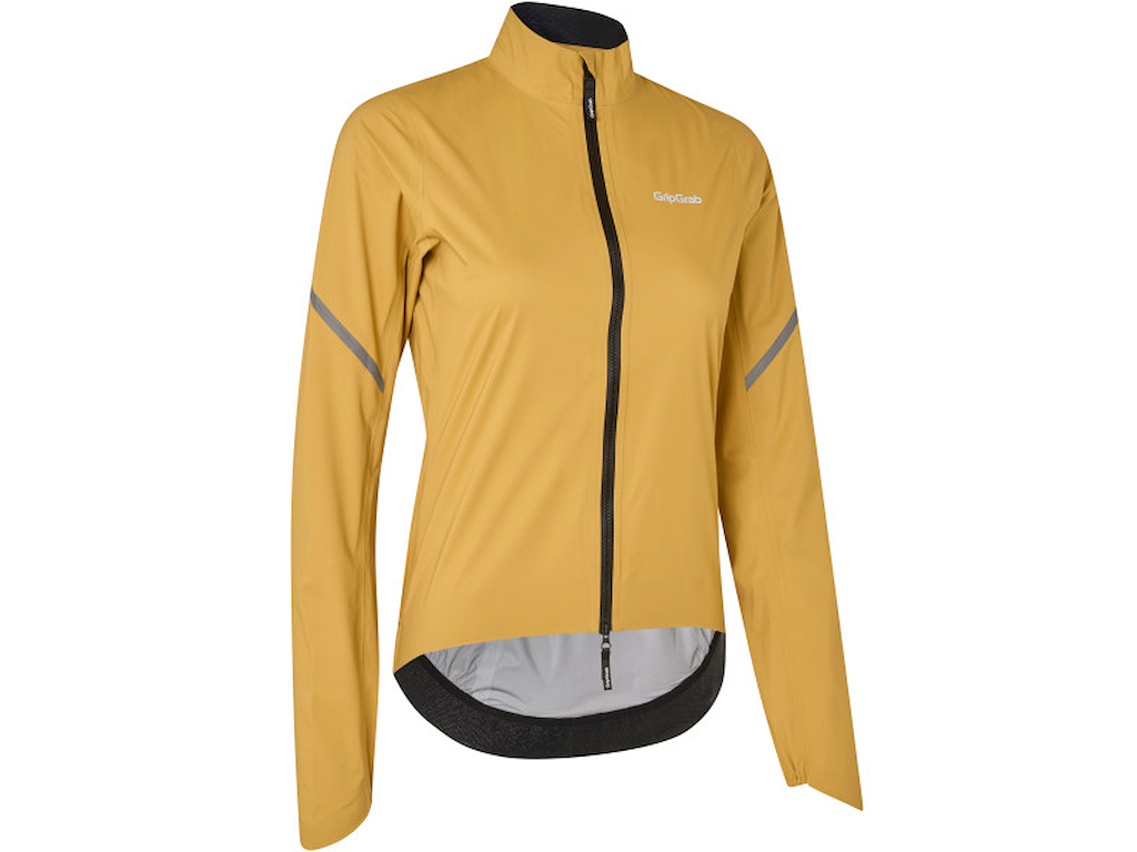GripGrab PACR letvægtsjakke Mustard Yellow dame