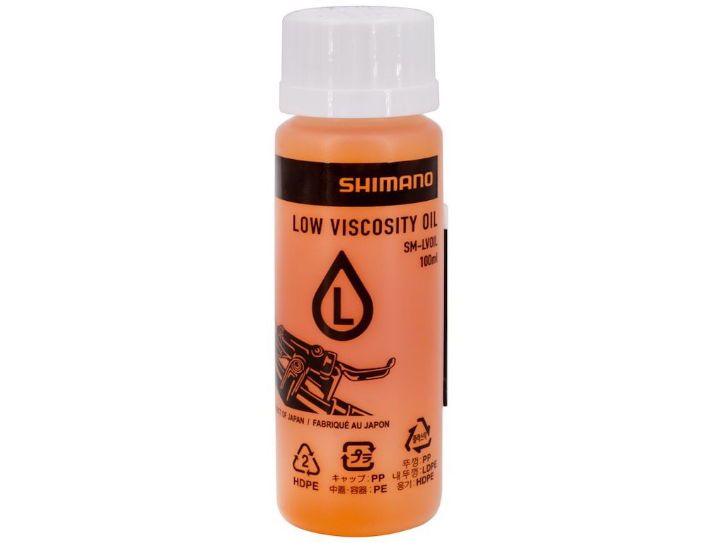 Shimano - Low Viscosity - Mineralsk olie - 100 ml - Til skivebremser