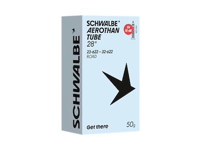 Schwalbe Aerothan slange 28" (23/32-622/630) med 40mm lang SV ventil - SV15-AE