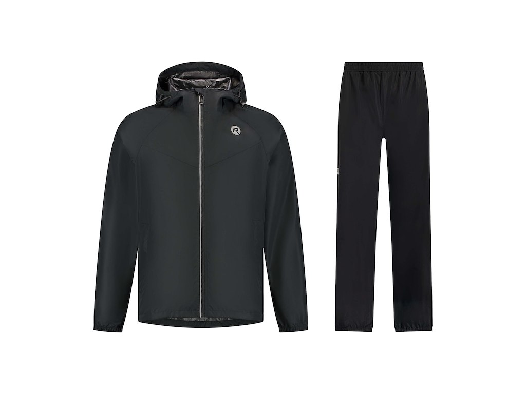 Rogelli Commuter Core Regntøj - Unisex - Sort - Str. L