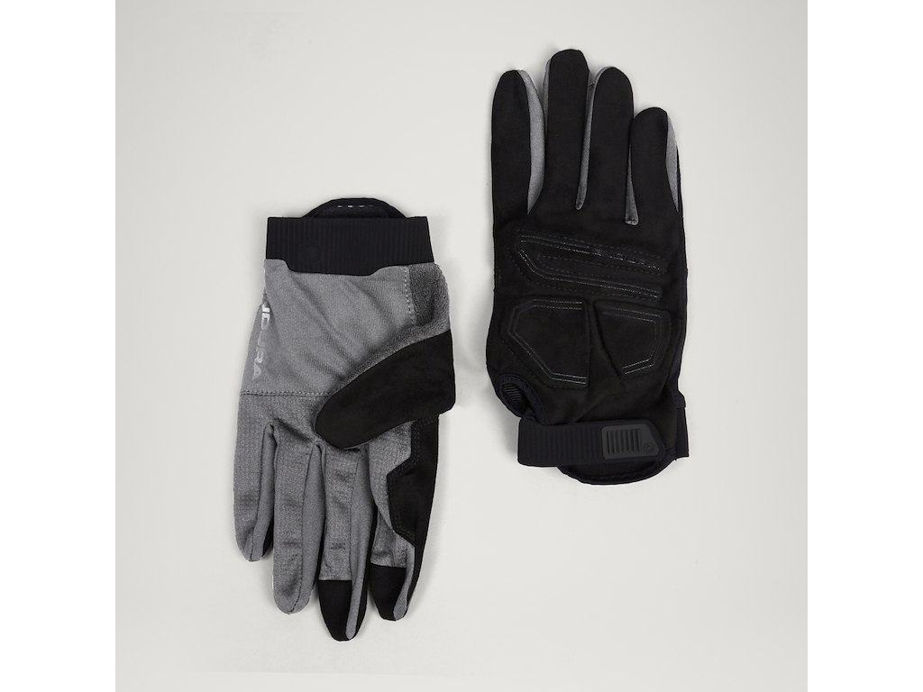 Endura - LOOP Cykelhandsker - lange fingre - Dreich Grey - XS