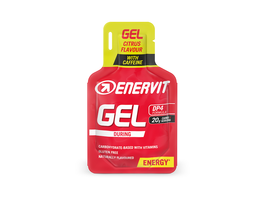 Enervit Sport Gel - Citrus - Med Koffien - 25 ml - Best før 10/5-2026