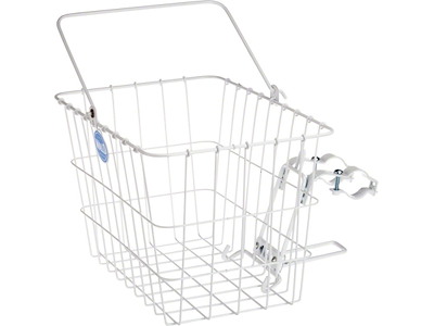 Wald 3133 Quick Release cykelkurv hvid