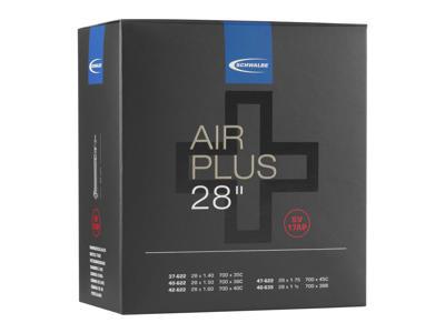 Schwalbe Air Plus - Slange 28" 700 x 35-47c med 40mm lang Racerventil SV17AP