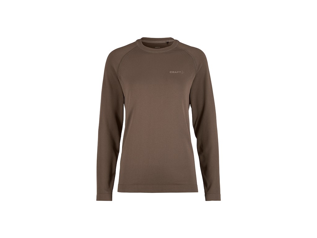 Craft Active Comfort Ls 2 Baselayer med lange ærmer - Dame - Plum Taupe - Str. XS
