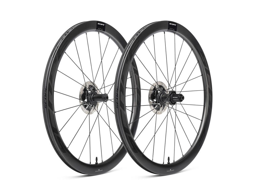 Scope R4.A Disc - Hjulsæt Carbon 700c All Road Race - 45mm profil - Shimano HG 10/11 gear