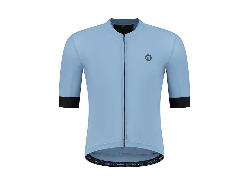 Rogelli Signature Kortærmet Jersey Blå Størrelse 3XL
