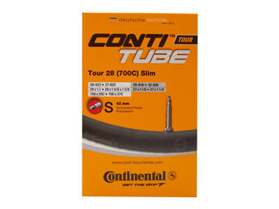 Continental Tour 28 - Cykelslange - Str 700x28-62c/28x1.50-2.00 - 42 mm Racerventil