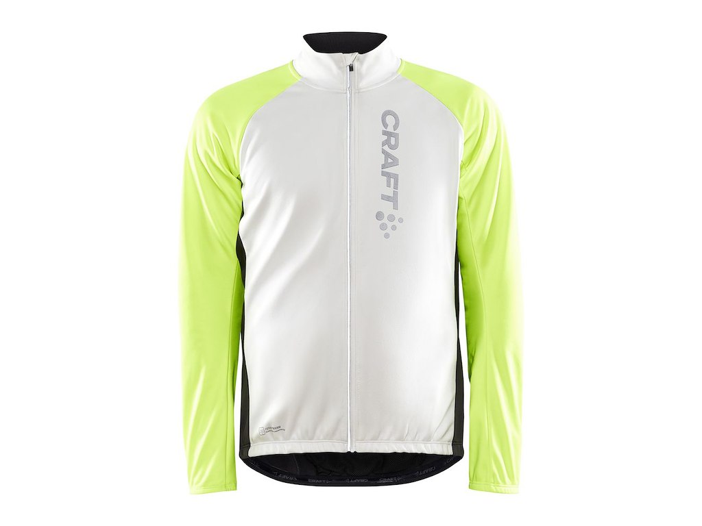 Craft Lumen SubZ - Cykeljakke - Hvid/Gul - Herre