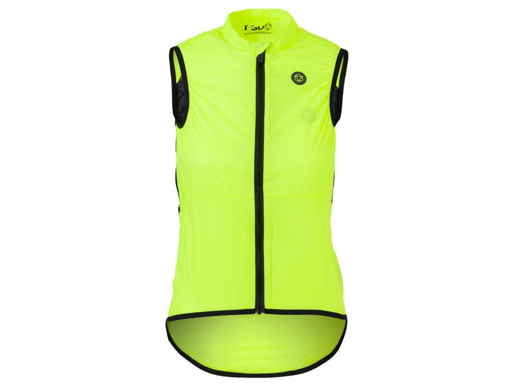 AGU Wind Body II Essential - Cykelvest - Neon Gul - Dame