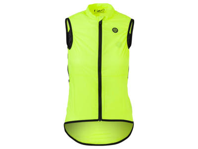 AGU Wind Body II Essential - Cykelvest - Neon Gul - Dame