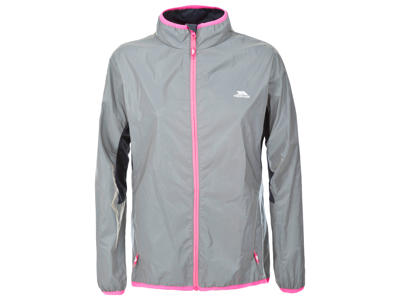 Trespass Lumi - Dame løbesjakke Vind og vandtæt - Sølv 