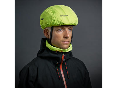 Hjelmcover GripGrab Helmetcover Hi-Vis