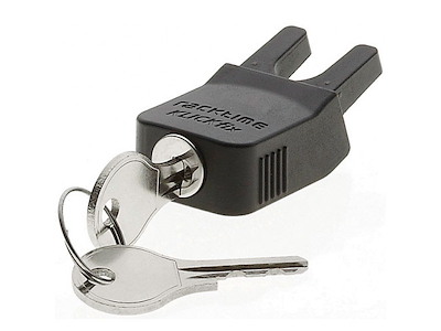 Racktime Snapit adapter lås sort