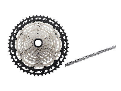 Shimano XT kassette og kæde - 12 gear kassette 10-51 tands samt M8100 kæde
