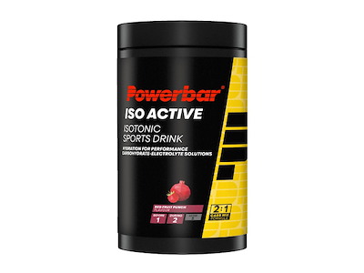 Powerbar IsoActive - Energidrik - Red fruit punch 600 gram