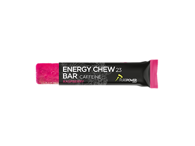 Purepower Energy Chew Bar - Hindbær - Med Koffein - 30 gram