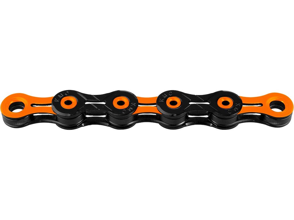 KMC 11 speed X-11 SL DLC Super Light Orange/sort