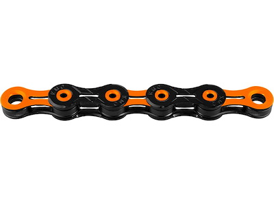 KMC 11 speed X-11 SL DLC Super Light Orange/sort