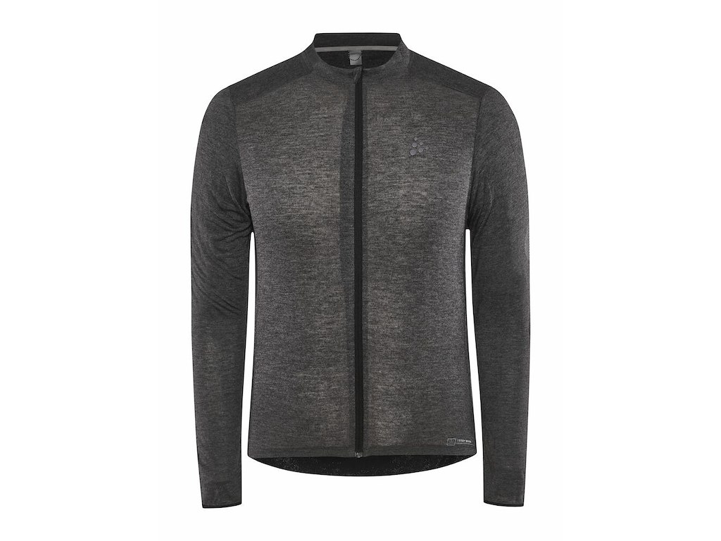 Craft Core Essence Wool LS Cykeltrøje Grå