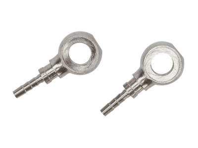 Atredo - Hydraulisk kabel connector til Shimano/Formula skivebremse - Rustfri stål - 2 stk