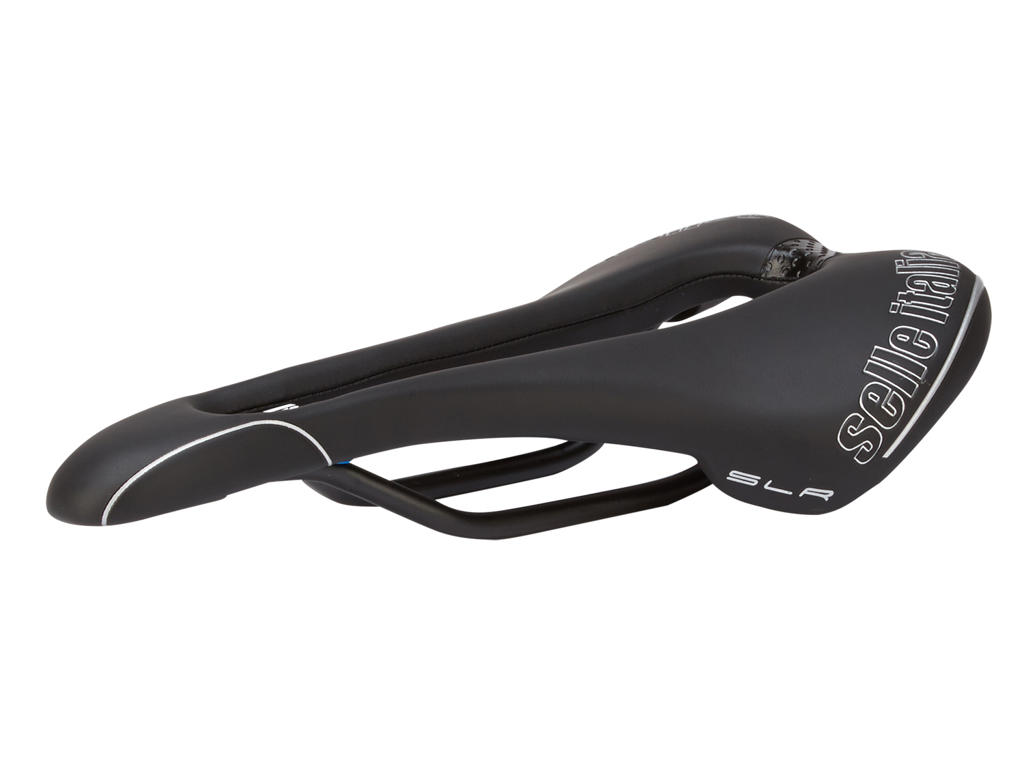 Selle Italia SLR TM Superflow L - Cykelsadel - Sort