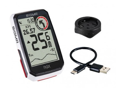 Sigma Sport GPS Computer ROX 4.0 Hvid