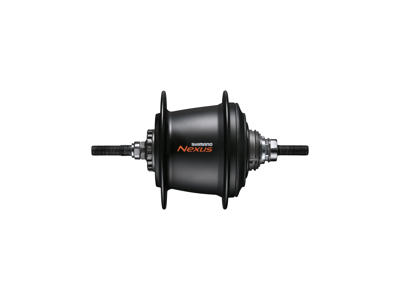 Shimano Nexus - Bagnav med 7 gear og friløb og til rullebremse - Type SG-C3000-7R - Sort