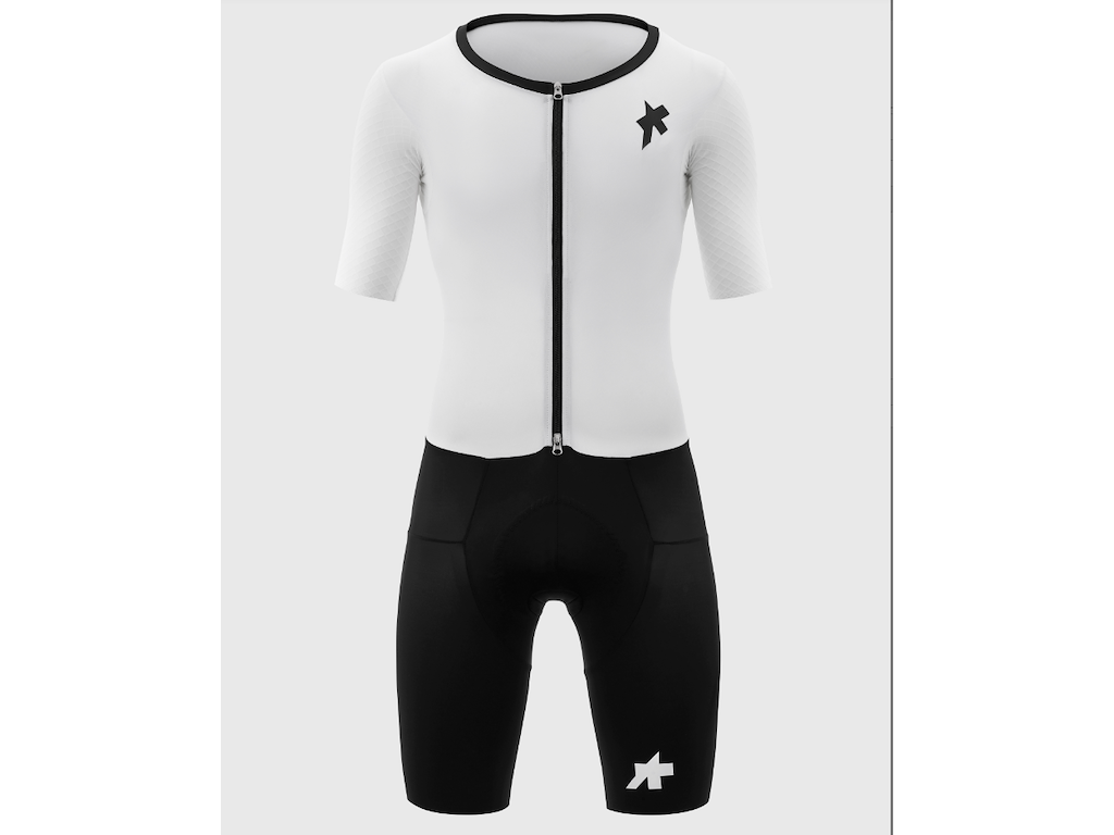 Assos Equipe RSR Traitor Speedsuit S11 - Cykelshorts m/pude - Herre - Hvid