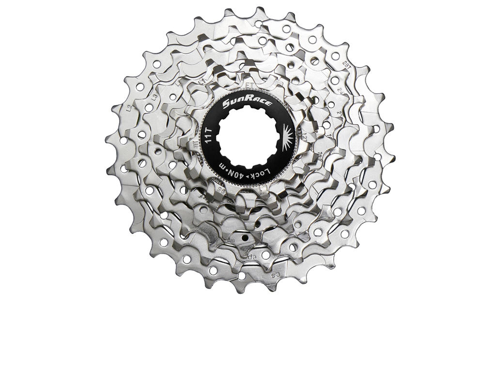 Sunrace CSR91 - Kassette 9 gear - 11/12-25/28 tands - Road - Til Shimano eller Sram